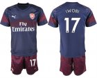 2018-19 Arsenal 17 IWOBI Away Soccer Jersey