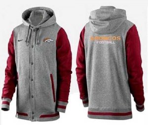 Men Denver Broncos Authentic Logo Hoodie-23