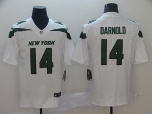 Nike Jets #14 Sam Darnold White New 2019 Vapor Untouchable Limited Jersey