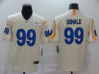 Nike Rams #99 Aaron Donald Bone 2020 New Vapor Untouchable Limited Jersey
