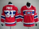 youth nhl montreal canadiens #31 Carey Price red