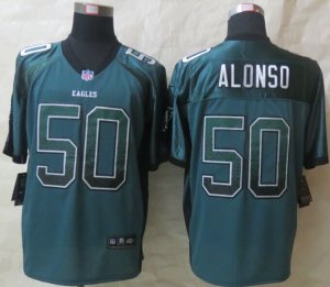 Nike Philadelphia Eagles #50 Kiko Alonso green jerseys(Elite Drift Fashion)