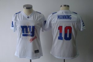 women nfl new york giants #10 manning white[2011 fem fan]