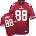 nfl san francisco 49ers #88 issac bruce red