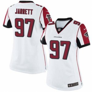 Women\'s Nike Atlanta Falcons #97 Grady Jarrett Limited White NFL Jersey