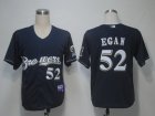 MLB Milwaukee Brewers #52 Egan Blue[Cool Base]