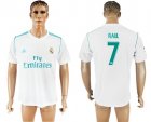 2017-18 Real Madrid 7 RAUL Home Thailand Soccer Jersey