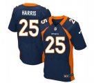 nike nfl Denver Broncos #25 Chris Harris Elite blue jerseys