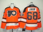 youth nhl jerseys philadelphia flyers #68 jagr orange[black number]