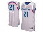 Mens Eastern Conference #21 Jimmy Butler adidas Gray 2017 NBA All-Star Game Swingman Jersey