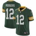 Mens Nike Green Bay Packers #12 Aaron Rodgers Vapor Untouchable Limited Green Team Color NFL Jersey