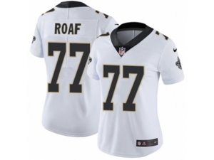 Women Nike New Orleans Saints #77 Willie Roaf Vapor Untouchable Limited White NFL Jersey