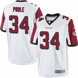 Mens Nike Atlanta Falcons #34 Brian Poole Limited White NFL Jersey