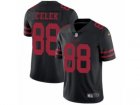 Mens Nike San Francisco 49ers #88 Garrett Celek Vapor Untouchable Limited Black NFL Jersey