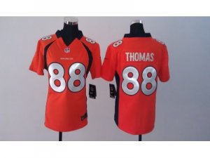 Nike Women Denver Broncos #88 Demaryius Thomas orange Jerseys