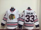 NHL Chicago Blackhawks #33 Scott Darling White Stitched Jerseys