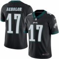 Mens Nike Philadelphia Eagles #17 Nelson Agholor Limited Black Rush NFL Jersey