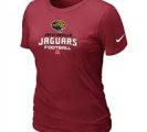 Women Jacksonville Jaguars Red T-Shirt