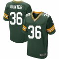 Mens Nike Green Bay Packers #36 LaDarius Gunter Elite Green Team Color NFL Jersey