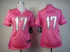 Nike Women San Diego Chargers #17 Philip Rivers Pink Jerseys[love s]