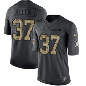 Mens Nike Atlanta Falcons #37 Ricardo Allen Limited Black 2016 Salute to Service NFL Jersey