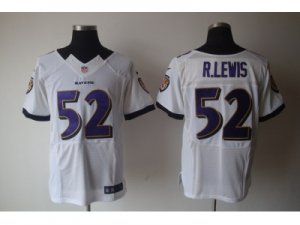 Nike baltimore ravens #52 r.lewis white Elite jerseys