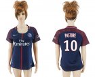 2017-18 Paris Saint-Germain 10 PASTORE Home Women Soccer Jersey