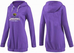 Women Jacksonville Jaguars Logo Pullover Hoodie-029