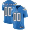 Mens Nike Los Angeles Chargers Customized Electric Blue Alternate Vapor Untouchable Limited Player NFL Jersey
