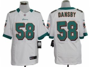 Nike miami dolphins #58 dansby white Elite Jerseys