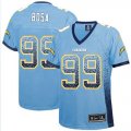 Women Nike San Diego Chargers #99 Joey Bosa Electric Blue Alternate Stitched NFL Elite Drift Fashion Jersey