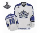 nhl jerseys los angeles kings #10 richards white[2014 Stanley cup champions][third]