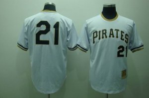 mlb pittsburgh pirates #21 clemente m&n white