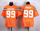 Nike Cleveland Browns #99 Paul Kruger orange jerseys(Elite)