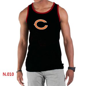 Nike NFL Chicago Bears Sideline Legend Authentic Logo men Tank Top Black