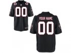 NIke Atlanta Falcons Nike Black Custom Game Jersey