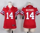 Women Nike Buffalo Bills #14 Sammy Watkins red jerseys
