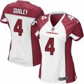 Women's Nike Arizona Cardinals #4 Ryan Quigley Limited White NFL Jersey