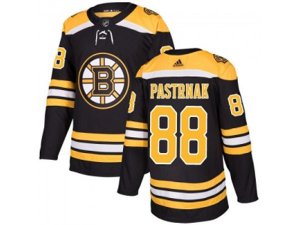 Youth Adidas Boston Bruins #88 David Pastrnak Black Home Authentic Stitched NHL Jersey