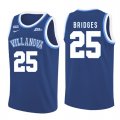 Villanova Wildcats #25 Mikal Bridges Blue College Basketball Jersey