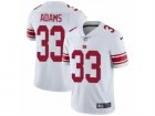 Mens Nike New York Giants #33 Andrew Adams Vapor Untouchable Limited White NFL Jersey