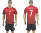 Turkey #7 Gonul Home Soccer Country Jersey