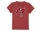 nike tampa bay buccaneers sideline legend authentic logo youth T-Shirt red