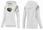 Women Jacksonville Jaguars Logo Pullover Hoodie-043