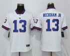 Nike Giants #3 Odell Beckham Jr White Women Color Rush Limited Jersey
