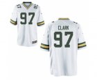 Men's Nike Green Bay Packers #97 Kenny Clark Game White NFL Jersey