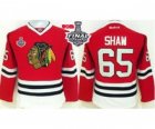 women nhl jerseys chicago blackhawks #65 shaw red[2015 stanley cup]