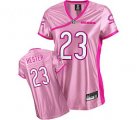 chicago bears #23 hester women pink