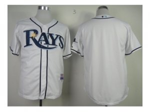 mlb jerseys tampa bay rays blank white