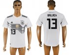 Germany 13 BALLACK Home 2018 FIFA World Cup Thailand Soccer Jersey